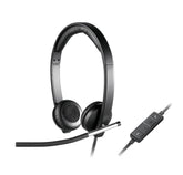 Logitech H650e Business Stereo Headset with Noise-Canceling Mic